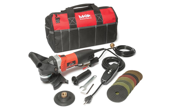 The new MK-1503 wet polisher from MK Diamond Products, Inc.