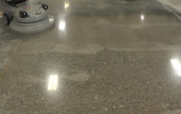 Braxton Bragg's One Floor System for polished concrete floors.
