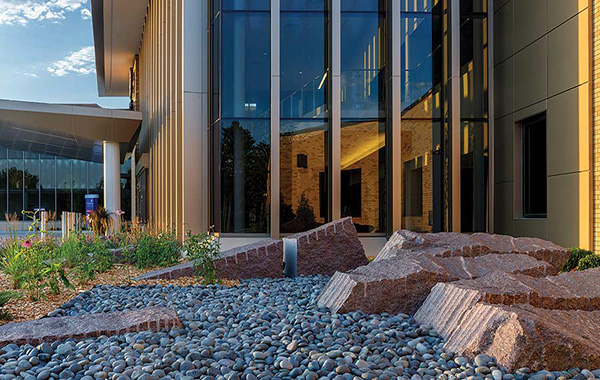 Drawing inspiration from the surrounding landscape