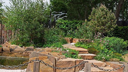 Chelsea Flower Show 2025: Themes again included relaxation and healing in the garden, as well as the power of nature and its materials