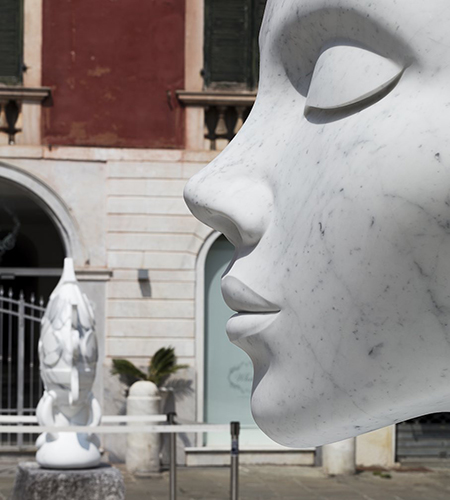 Update with new photos: The creative marble summer “White Carrara” is taking place for the 9th time (through September 28, 2025)