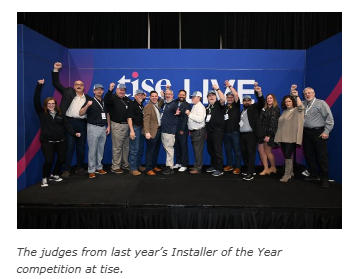 Sika sponsoring Installer of the Year Competition at tise