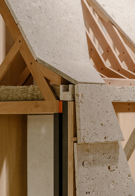 Saqqra Rethinks the Chimney Using Stone