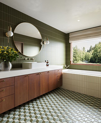 Fireclay Tile’s new mosaic tile collection streamlines custom designs