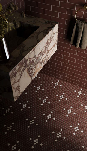 Fireclay Tile’s new mosaic tile collection streamlines custom designs