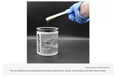 Grip Crystal Bond Vinyl Ester Adhesives Now Available from BBI