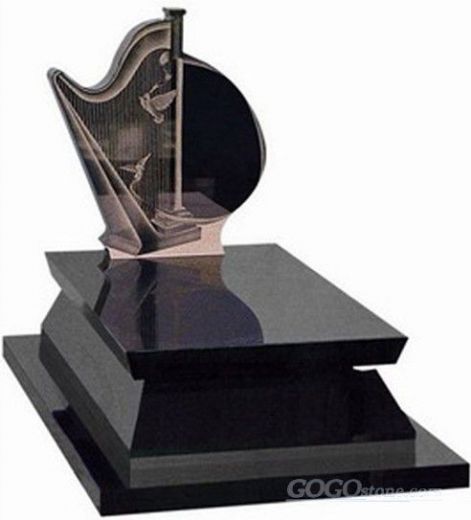 Carving granite tombstone and monuments 
