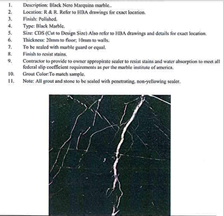 Nero Marquina Marble