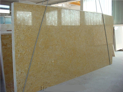 Giallo Reale Marble slabs