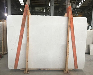 white marble slabs