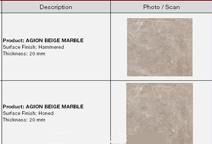 Agion Beige Marble