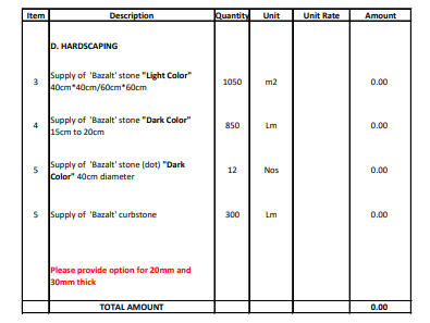 basalt pavers basalt pavers