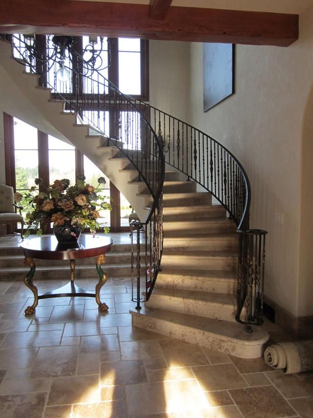 Beige Travertine Stair Stones