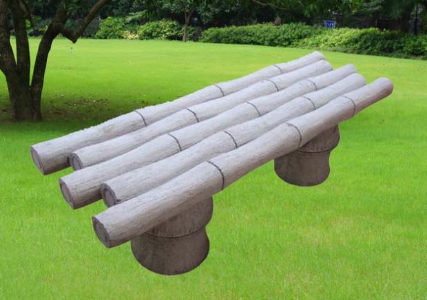 Garden Stone Bench