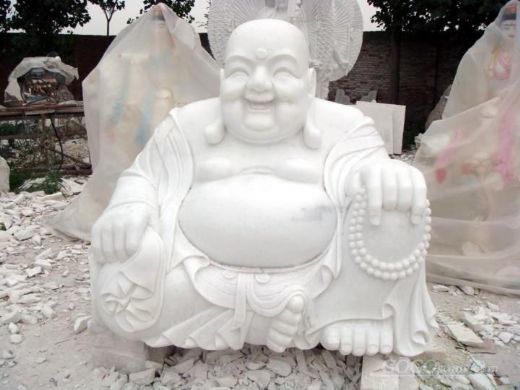 艺术石雕作品，石雕佛像